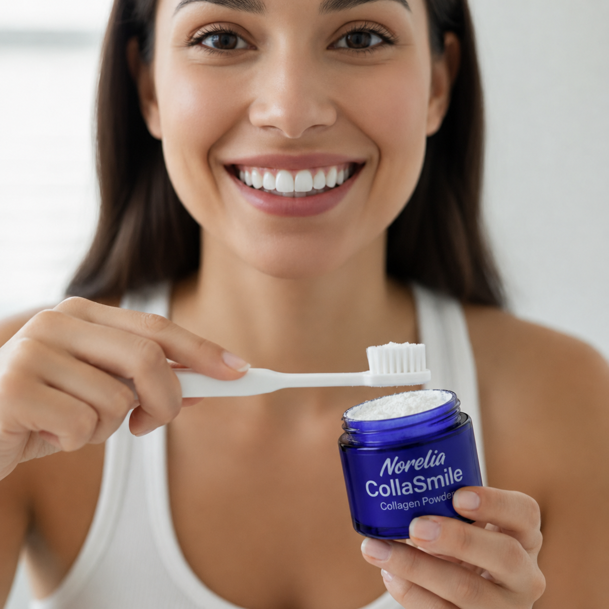 Colágeno gingival Norelia: Retracción de encías y regeneración de tejidos.