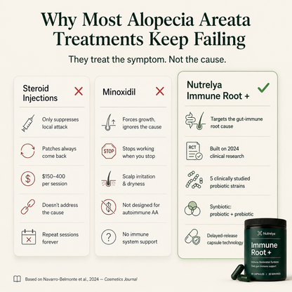 Immune Root+ Symbiotics —  For Hair Patches Regrowth