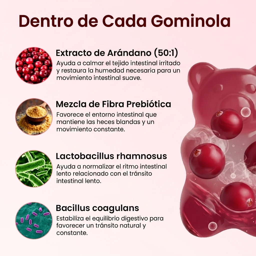 Gomitas de arándano | Fórmula de defensa urinaria y renal